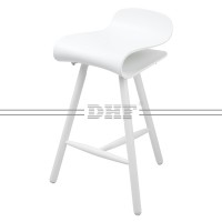 DHF Wholesale China Modern White /Black Barstool Chair