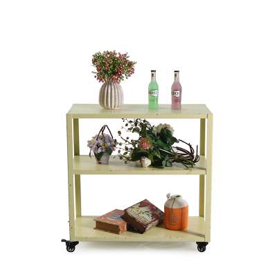 Factory Supply Cheap Home Restaurant Kitchen Vintage Hotel Food Serving Trolley Food Service Cart Furniture