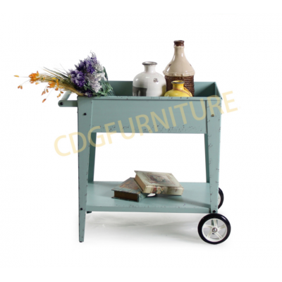 Europe Standard Utility Kids Wagon Collapsible Decorative Galley Cart With Wheels Flower Racks For Decoration