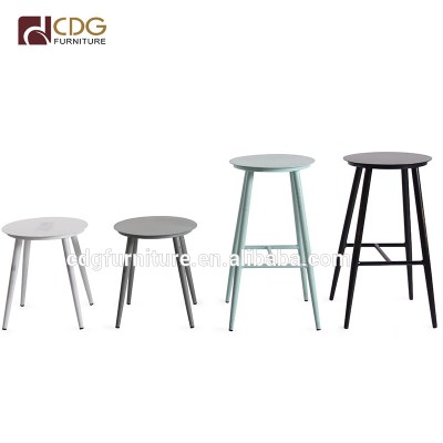 Vintage Metal Bar Counter Antique Furniture Modern Stool Retro Grey Vintage Acrylic Wedding Arm Chair For Club