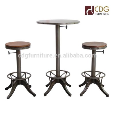 Wholesale Bar Stools Metal Swivel Industrial Chair Bar Stool Manufacturers In Guangzhou