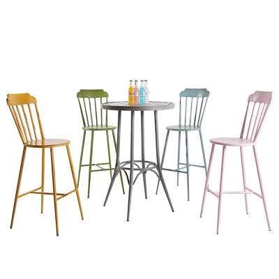 Industrial Style Aluminium Barstool Chair Cafe Shop Club Bakery Pub Commercial Using Bar Crown Royal Chair